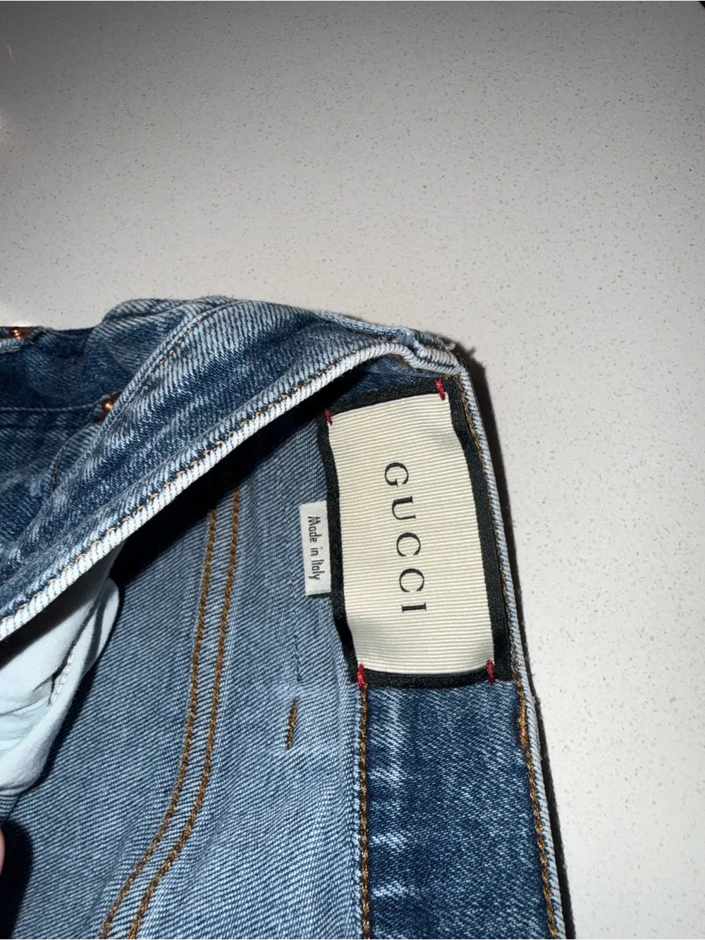 Gucci Men's Skinny Denim Jeans - Blue